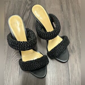 Alexandre Birman Alessia Leather Sandals - Black